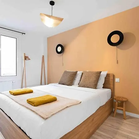 Porte Maillot, Champs Elysees, Triomphe, 3 8p Apartman *