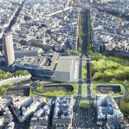 Apartmán Porte Maillot, Champs Elysees, Triomphe, 3 8p